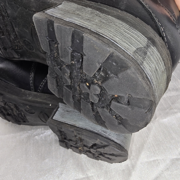 Eric Michael Laguna Black Moto Boots - Picture 11 of 13